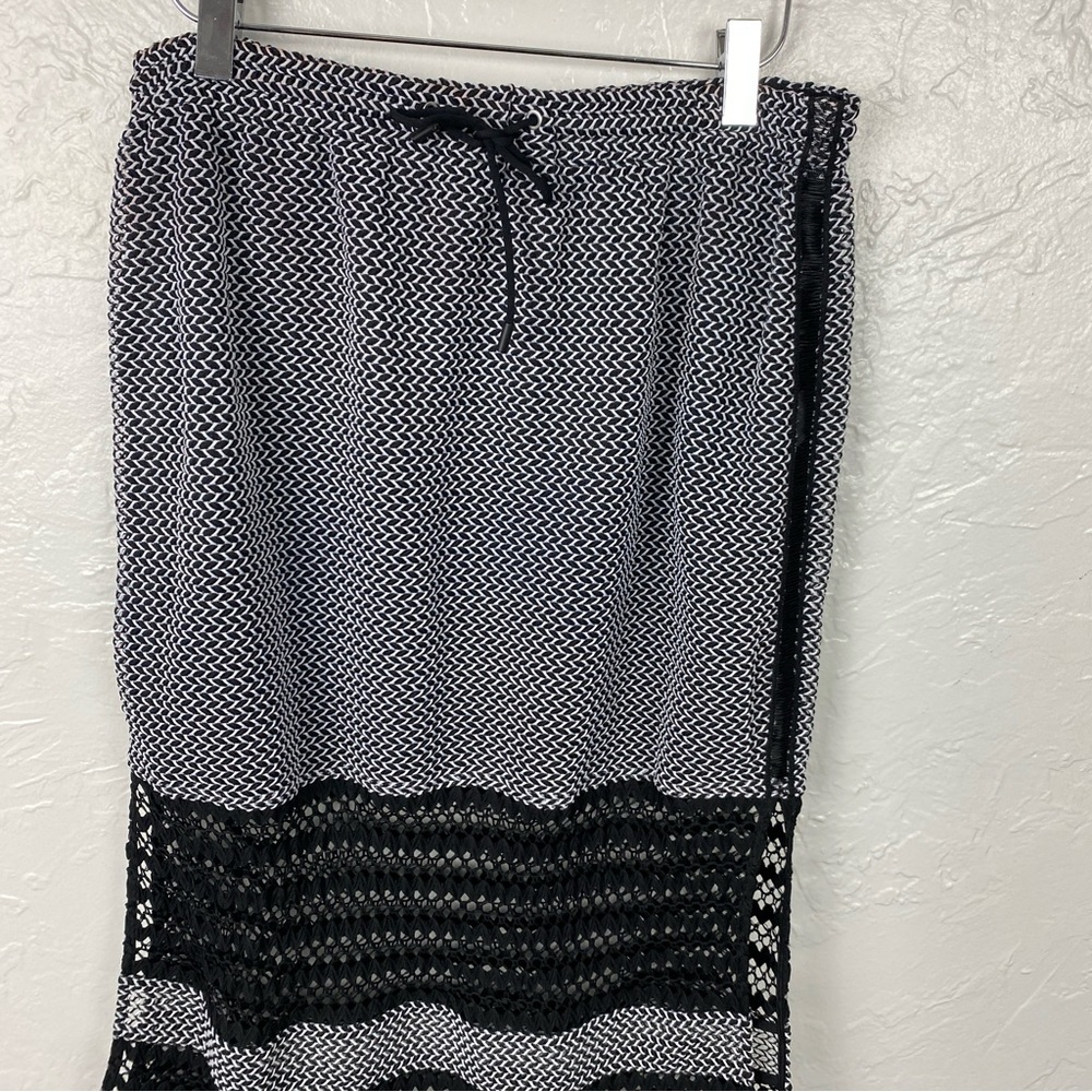 Jonathan Simkhai Resort Drawstring Fringe Knit Ma… - image 3